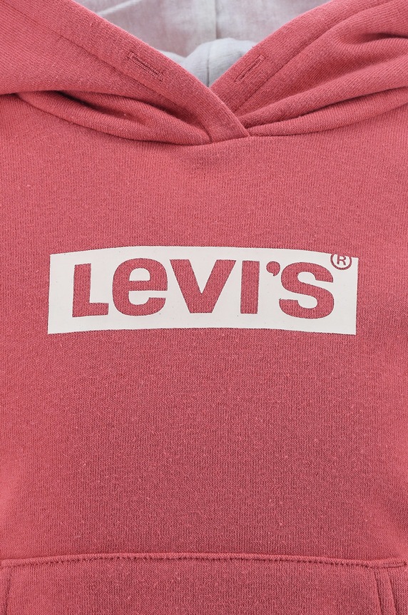 Dziewczynka Levi's bluza dziecięca 3EF634. czerwony