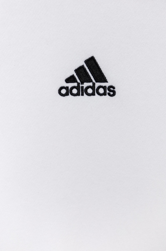 CHLAPEC Dětská mikina adidas Performance HG6303 HG6303 bílá