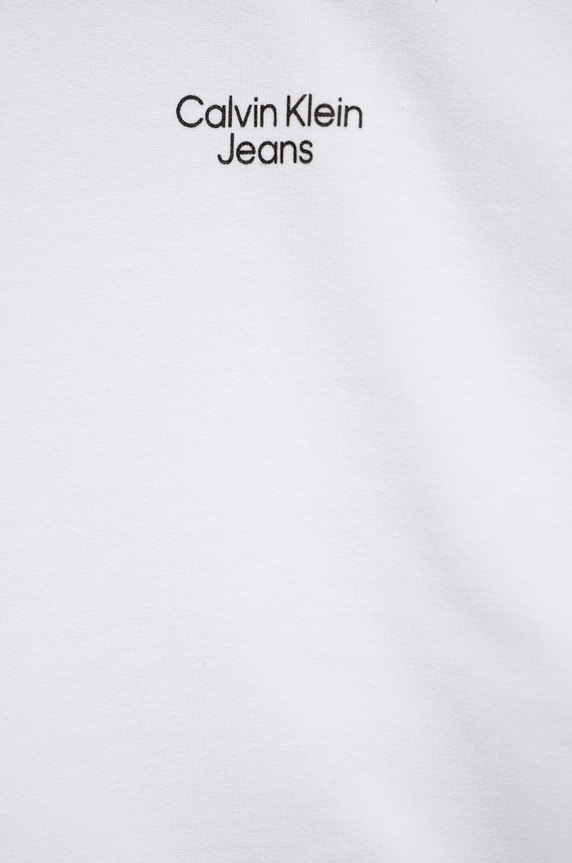 Chłopiec Calvin Klein Jeans bluza dziecięca IN0IN00006.9BYY IN0IN00006.9BYY biały