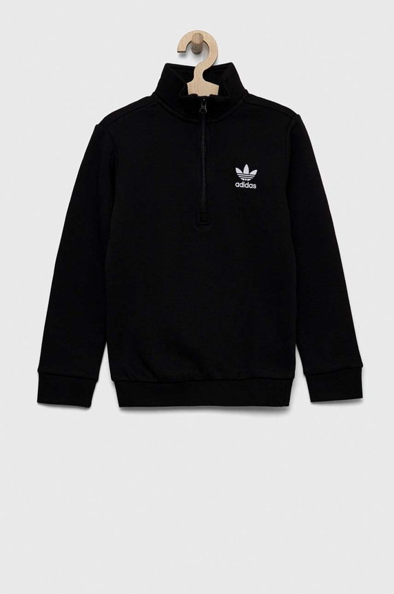 Dječja dukserica adidas Originals print crna HK0336