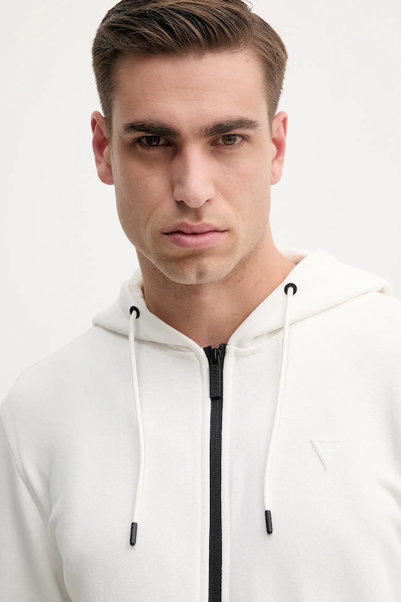 Oblečení Mikina Guess ALDWIN Z2YQ28.KAIJ1 bílá