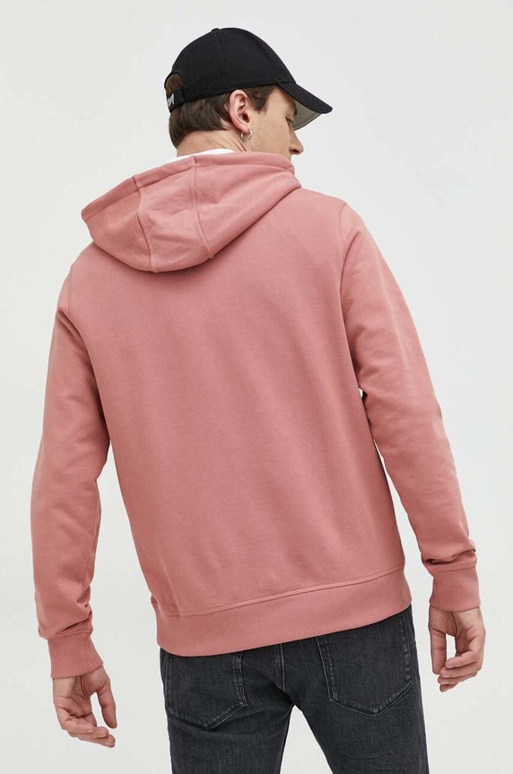 Odzież HUGO bluza bawełniana 50473168 różowy