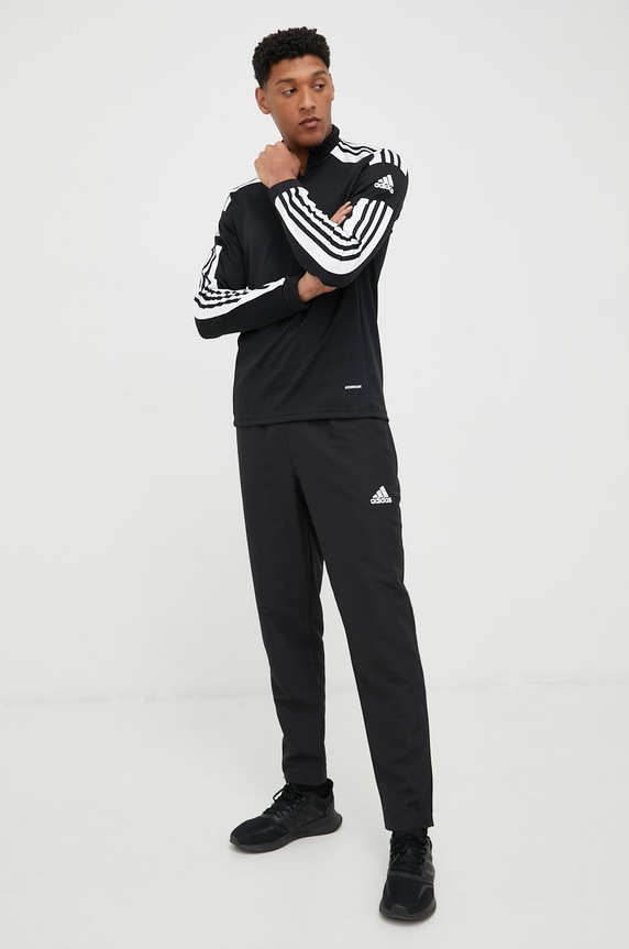 adidas Performance edzős pulóver Squadra 21 GK9562 fekete AW22