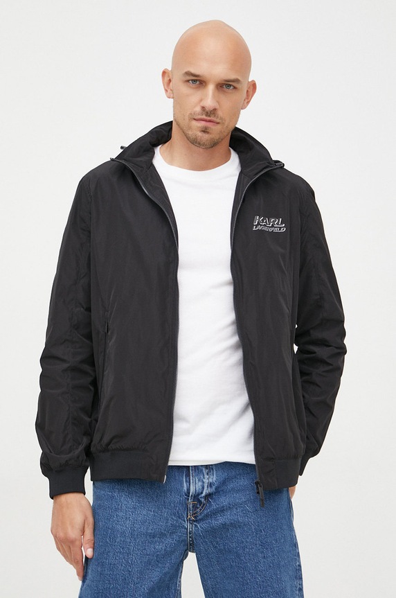 Karl Lagerfeld kurtka pozostałe czarny 523501.505081
