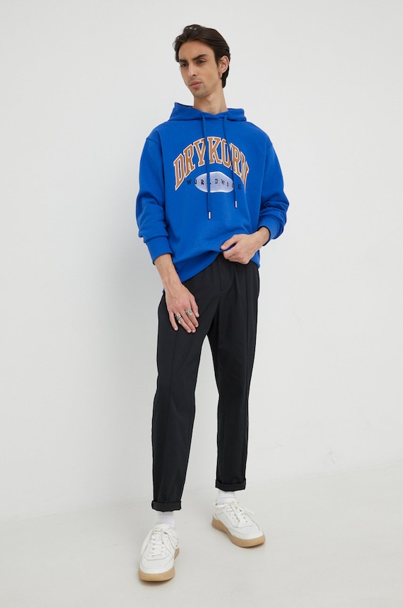 Drykorn bluza 49215.522038 albastru AW22