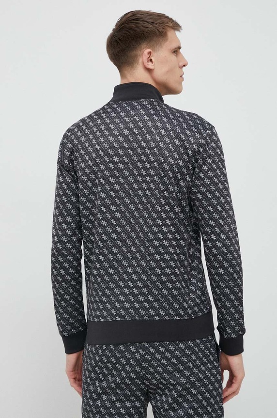 Ρούχα Μπλούζα Guess KORBIN Z2BQ06.FL04Q μαύρο