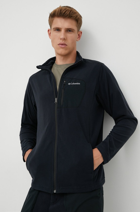 Columbia bluza bez kaptura czarny 2013604
