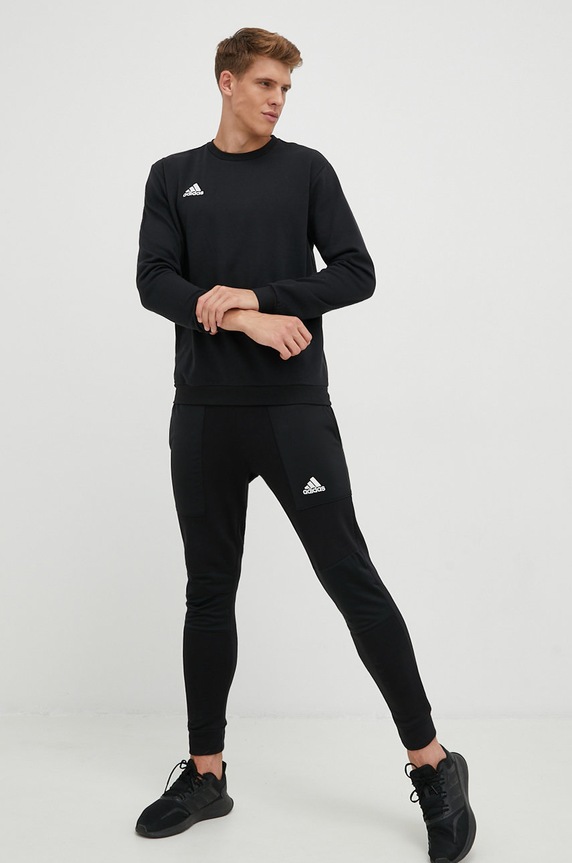 Mikina adidas Performance Entrada 22 H57478 čierna AW22