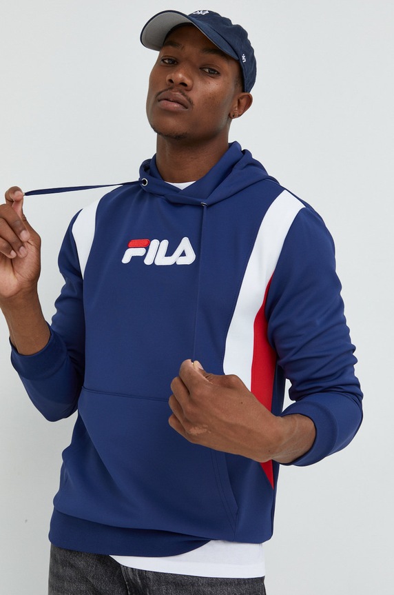 Кофта Fila FAM0176 тёмно-синий AW22