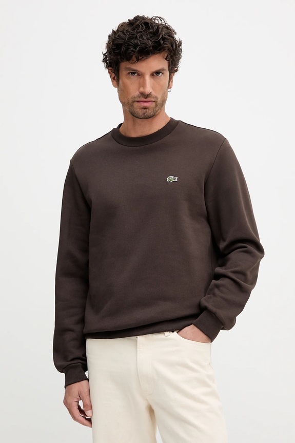 Lacoste bluza maro SH9608