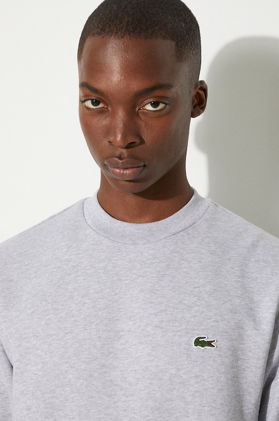 Dukserica Lacoste SH9608 siva