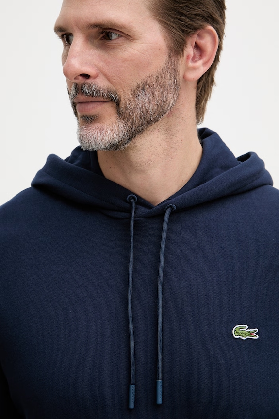 Lacoste bluza z kapturem bawełniana SH9623