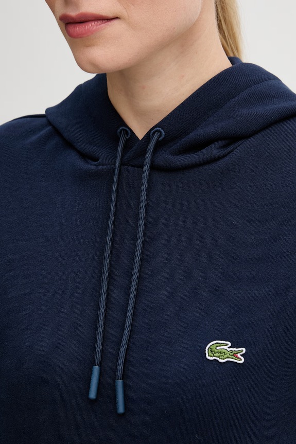 Lacoste bluza z kapturem bawełniana SH9623
