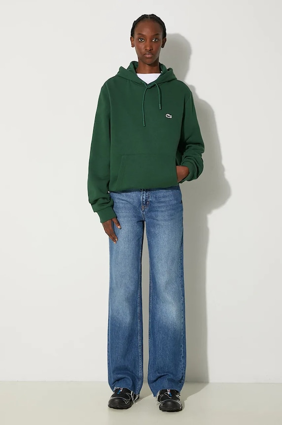 Кофта Lacoste SH9623 зелёный SS26