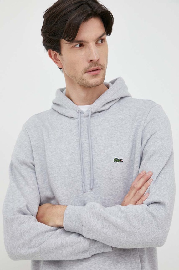 Mikina Lacoste sivá SH9623