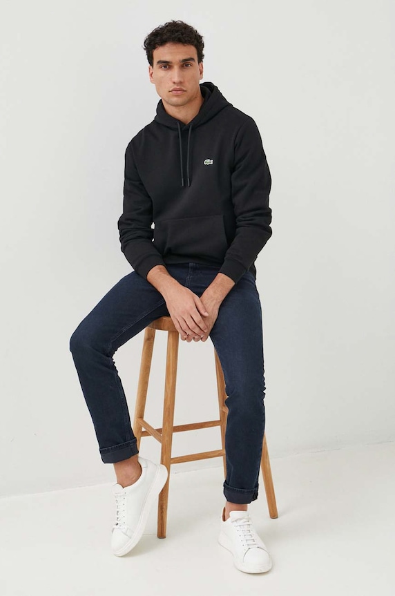 Lacoste felpa con nero SH9623