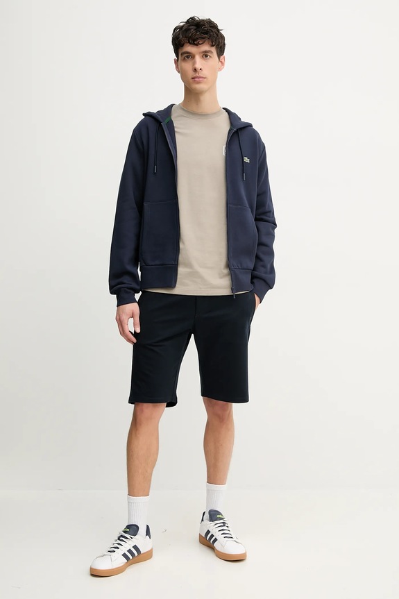 Pulover Lacoste SH9626 mornarsko modra SS26