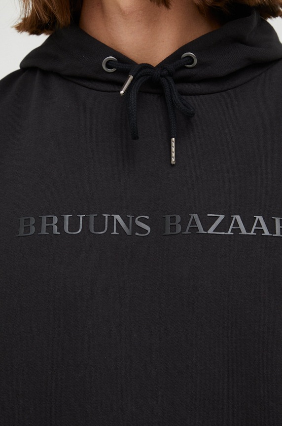 Pamučna dukserica Bruuns Bazaar BBM1278 crna