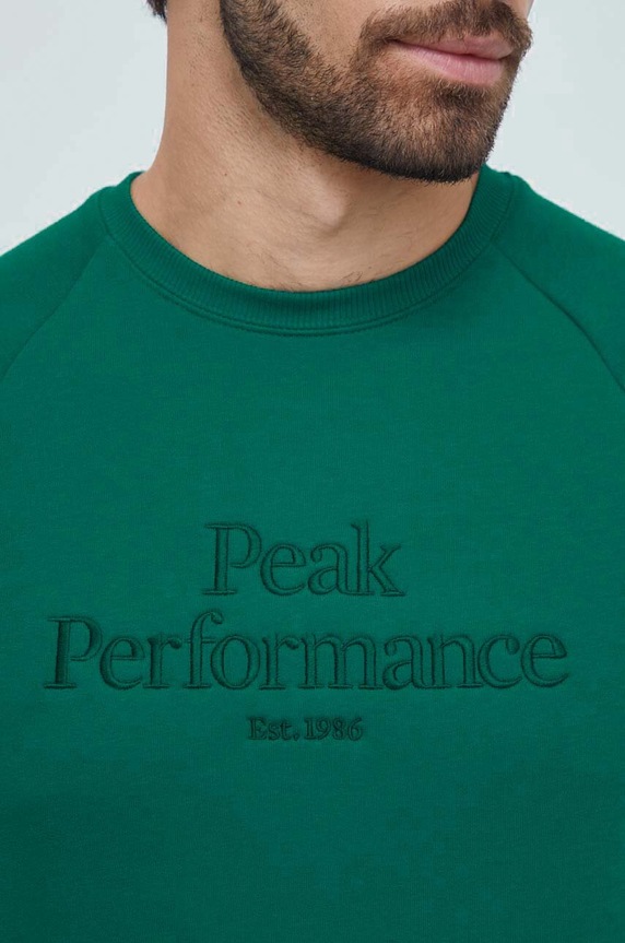 Mikina Peak Performance G77755 zelená