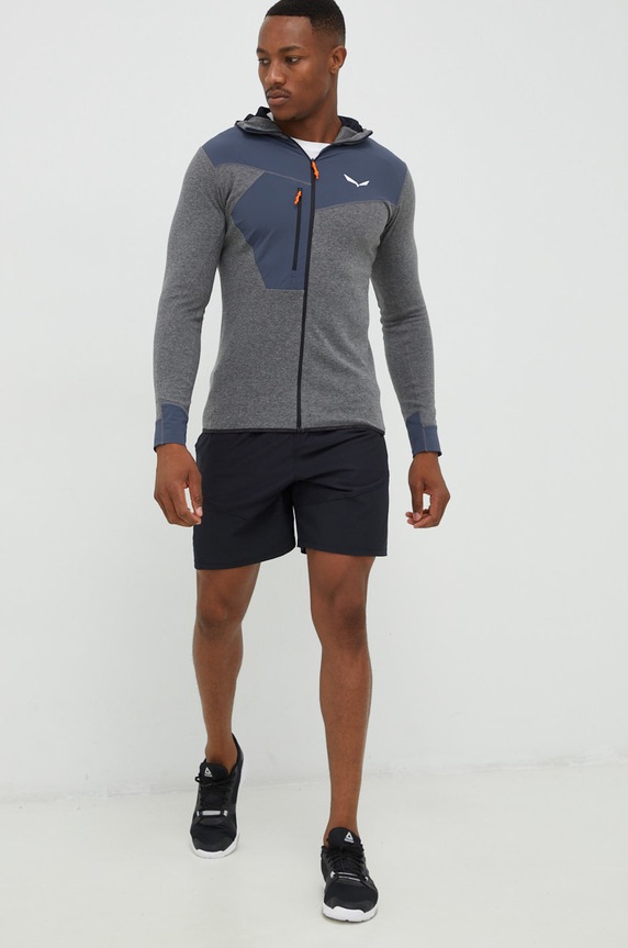 Salewa bluza sportowa 00.0000027221 szary AW25