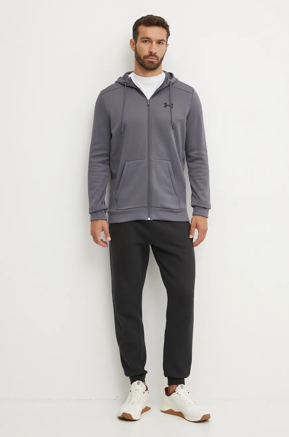 Under Armour bluza dresowa 1373357 szary AW25