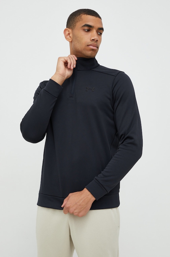 Under Armour Μπλούζα γυμναστικής ανδρική χωρίς κουκούλα μαύρο 1373358