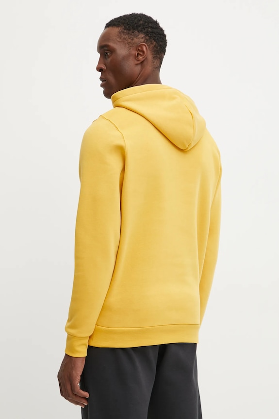 Oblečení Under Armour mikina s kapucí pánská s bavlnou Essential Fleece 1373880 žlutá