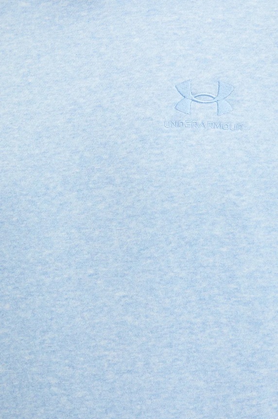 Under Armour bluza z kapturem męska z bawełny Essential Fleece niebieski 1373880