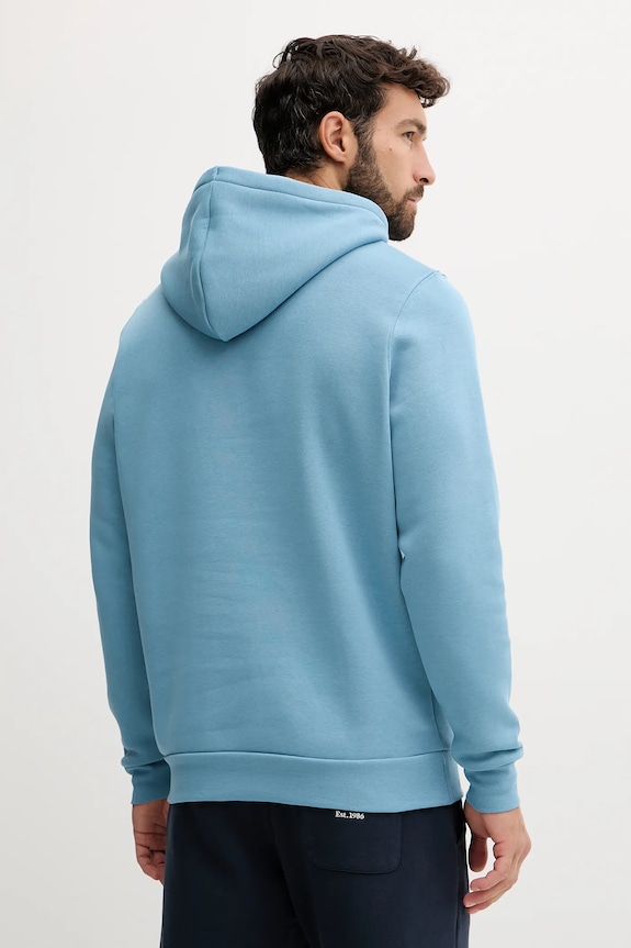 Ρούχα Under Armour Μπλούζα με κουκούλα ανδρική με βαμβάκι Essential Fleece 1373880 μπλε