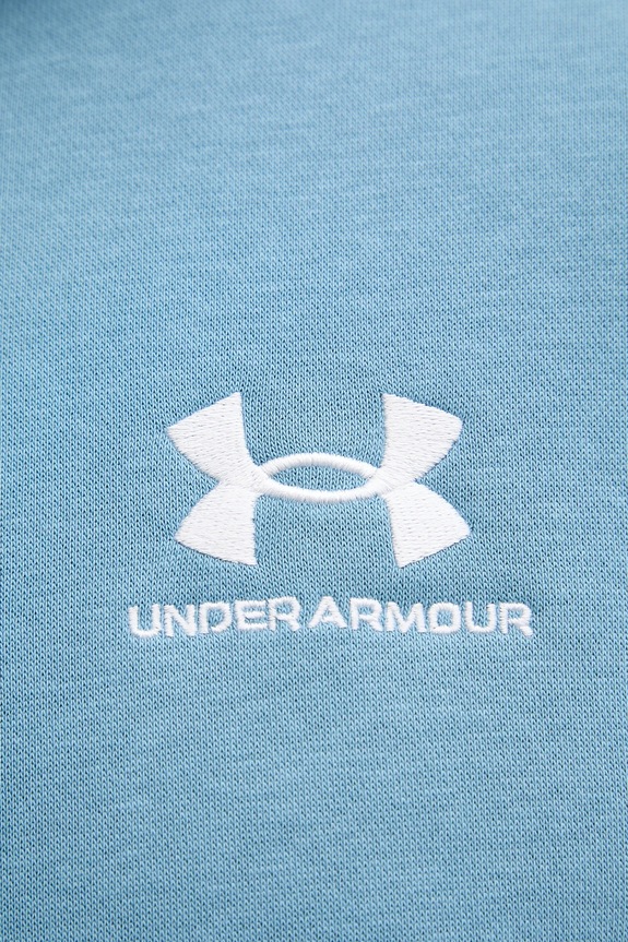Under Armour Μπλούζα με κουκούλα ανδρική με βαμβάκι Essential Fleece 1373880 μπλε