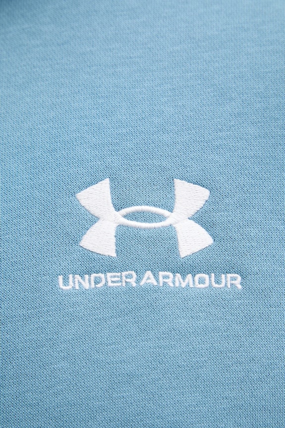 Under Armour Μπλούζα με κουκούλα ανδρική με βαμβάκι Essential Fleece 1373880 μπλε