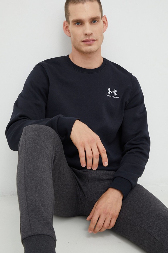 Under Armour felső sima fekete 1374250