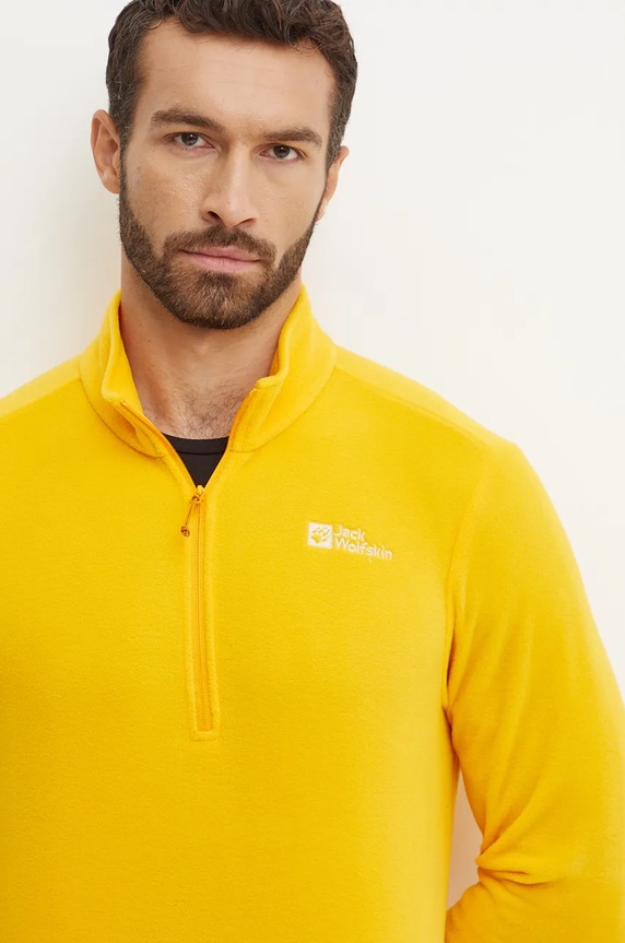 Sportovní mikina Jack Wolfskin Taunus oranžová 1709522