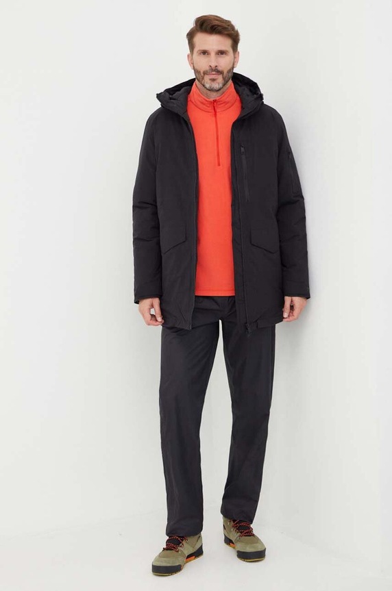 Sportovní mikina Jack Wolfskin Taunus 1709522 červená AW25