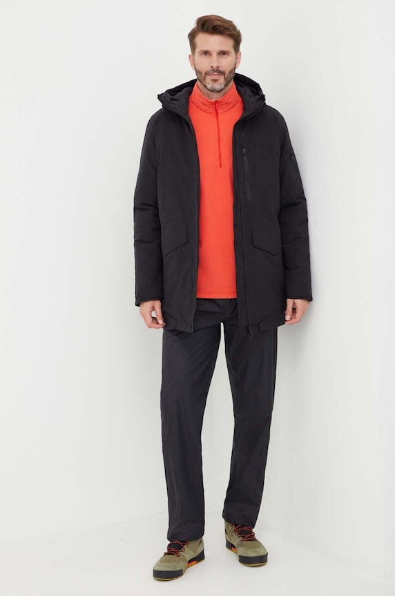 Sportovní mikina Jack Wolfskin Taunus 1709522 červená AW25