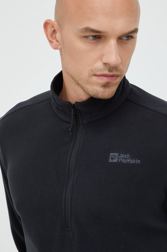 Jack Wolfskin bluza sportowa Taunus bez kaptura szary 1709522