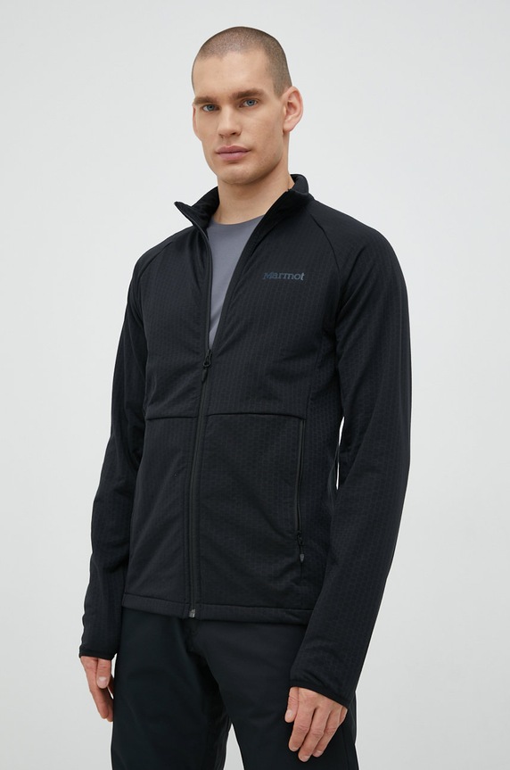 Marmot bluza sportowa Leconte Fleece pozostałe czarny 12770