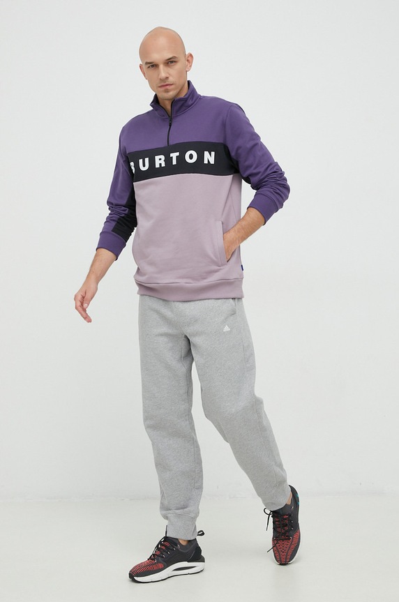 Mikina Burton 21767103500 fialová AW22