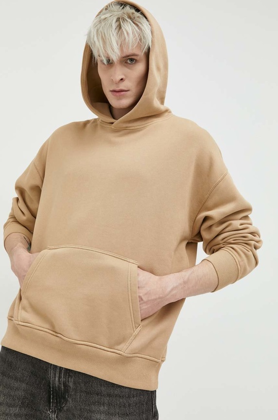 Mikina Abercrombie & Fitch béžová KI122.3573.426