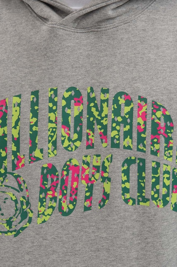 Bavlnená mikina Billionaire Boys Club Jungle Camo Arch Logo Popover Hoodie B22320 sivá B22320
