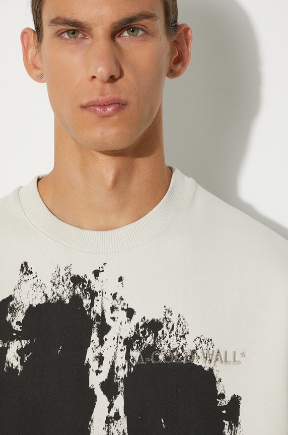 A-COLD-WALL* cotton sweatshirt Relaxed Crewneck ACWMW087 black