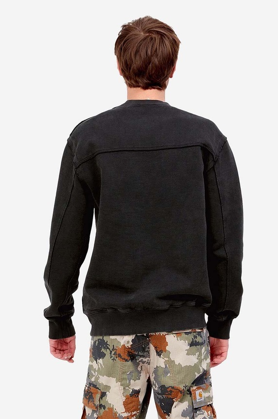 Clothing Carhartt WIP cotton sweatshirt Carhartt WIP Marfa Sweat I030638 ARTICHOKE I030638 black