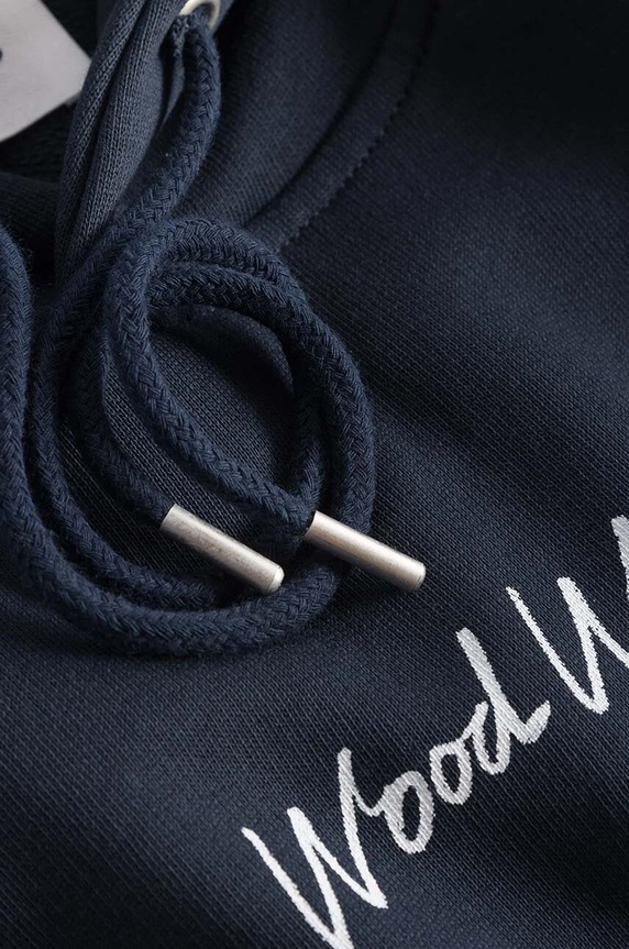 Wood Wood felpa in cotone Fred x Fila 12045600.2474.NAVY