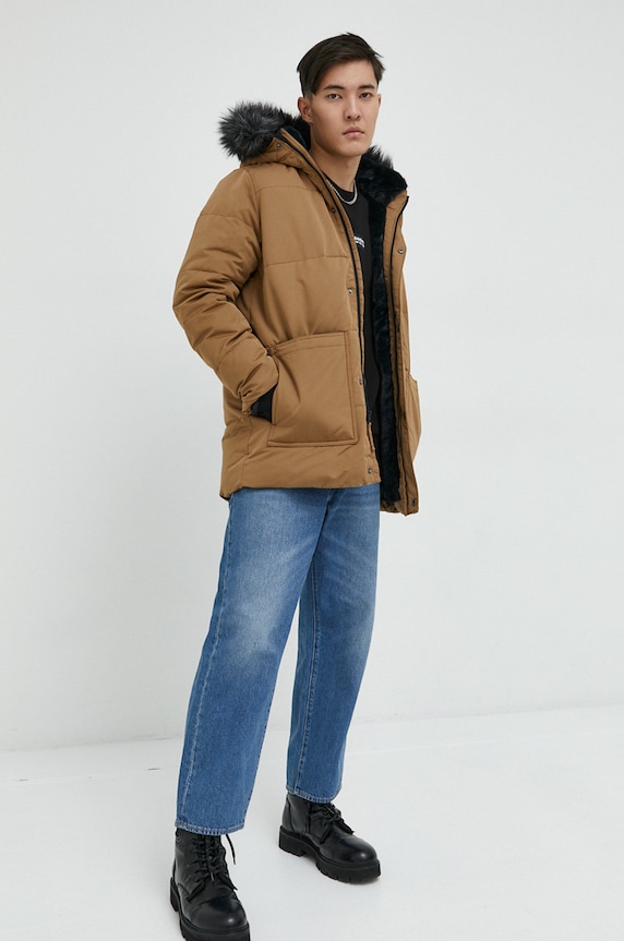 Odzież Kangol bluza KAF22UCNS101 czarny