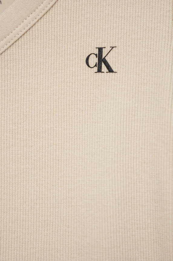 Fiú Calvin Klein Jeans gyerek body IN0IN00012.9BYY bézs