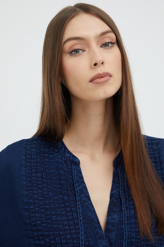 Guess koszula granatowy W2YH04.D4KD1