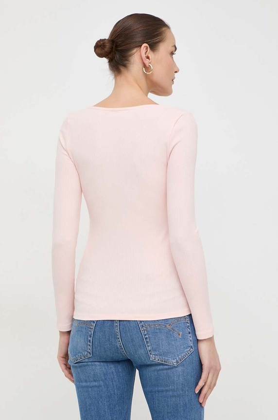 Odzież Guess longsleeve KARLEE W2YP46.KBCO2 różowy