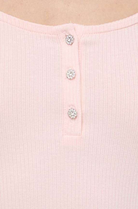 Guess longsleeve KARLEE różowy W2YP46.KBCO2