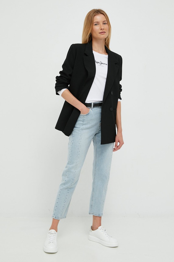 Pepe Jeans longsleeve PL505203.800 biały AA00