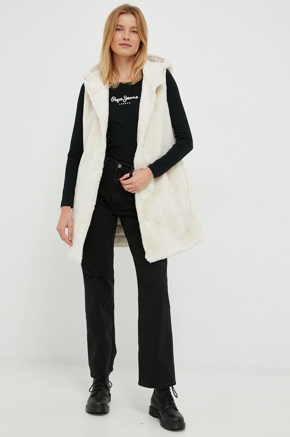 Pepe Jeans longsleeve PL505203.999 czarny AW23
